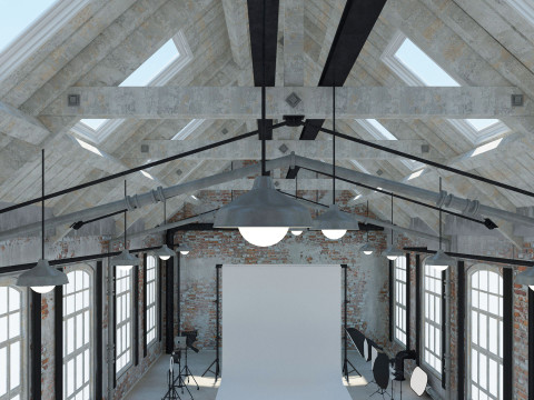 Loft Photo Studio Modèle 3D