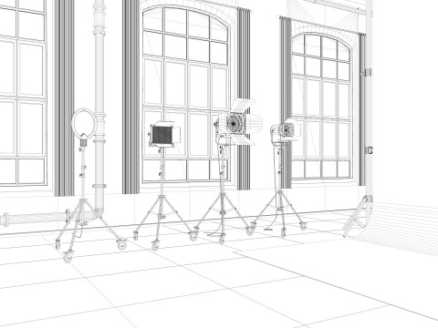 Loft Photo Studio Modèle 3D