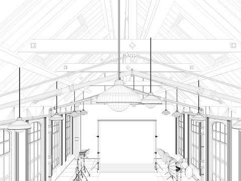Loft Photo Studio Modèle 3D