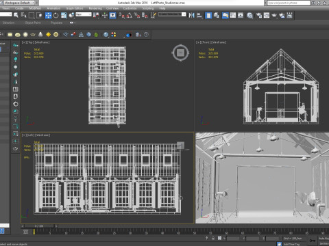 Loft Photo Studio Modèle 3D