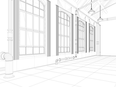 Loft Warehouse 2 Modelo 3D