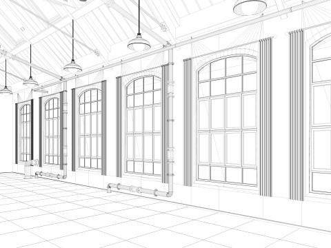 Loft Warehouse 2 Modelo 3D