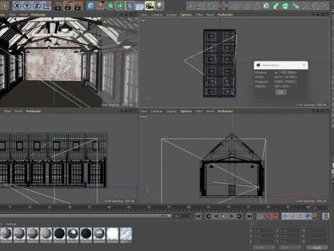 Loft Warehouse 2 3D Model