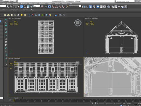 Loft Warehouse 2 3D Model