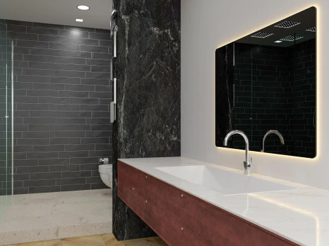 Modern Bathroom 3D Model