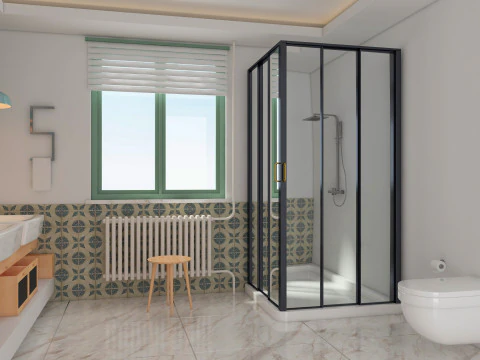 Modern Bathroom 2 3D Model
