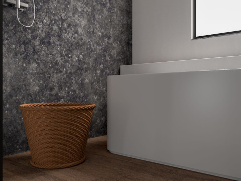 Modern Bathroom 3 interior Model 3D