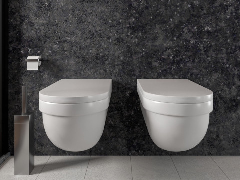 Modern Bathroom 3 interior Model 3D