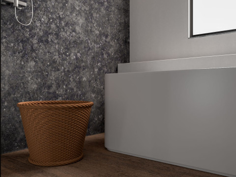 Modern Bathroom 3 interior Model 3D