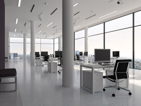Modern Office interior 3Dモデル