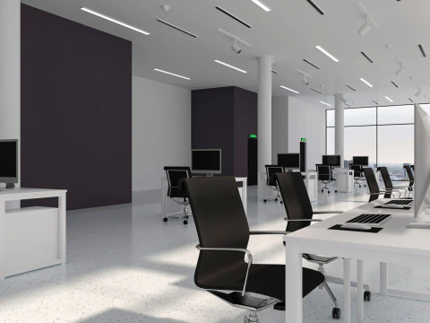 Modern Office interior 3D Model