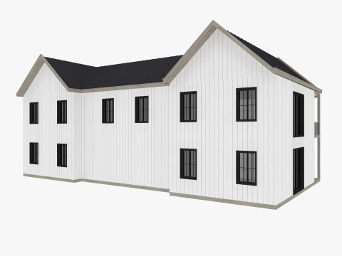 Modern Residential House 6 Modelo 3D