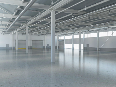 Warehouse Modern interior 3D Модель