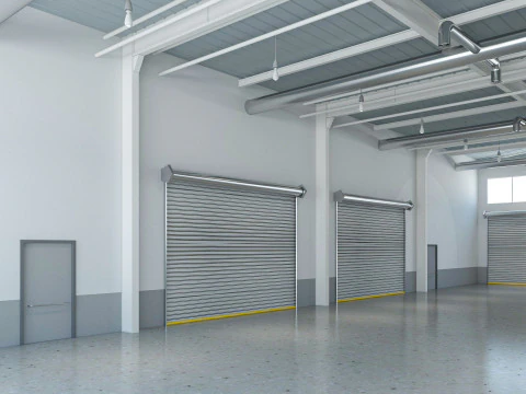 Warehouse Modern interior 3D Model