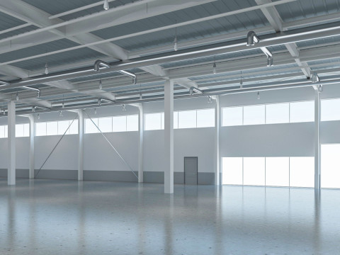 Warehouse Modern interior 3D Модель