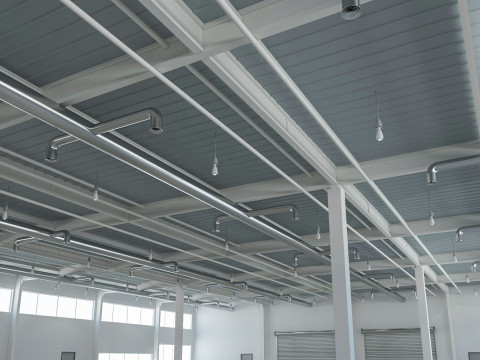 Warehouse Modern interior 3D Модель