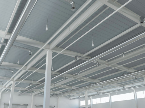 Warehouse Modern interior 3D Модель