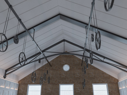 Modern Warehouse interior and exterior 2 3D Model