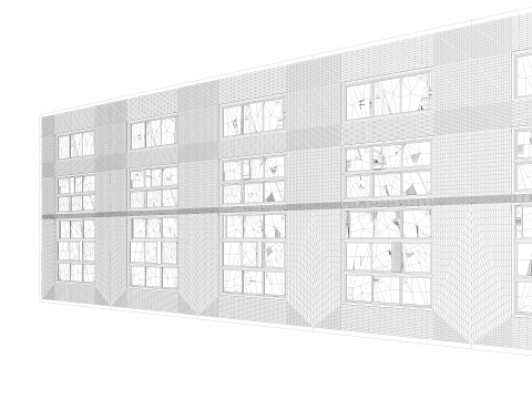 Old Warehouse interior and exterior 4 3D Model