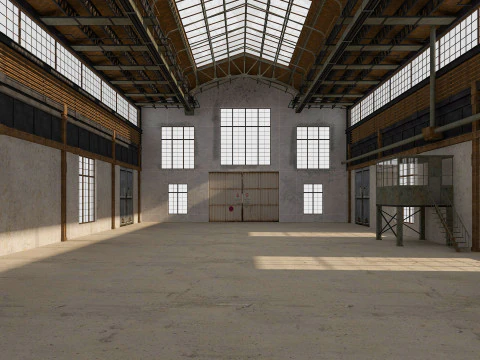 Old Warehouse 6 3D Model