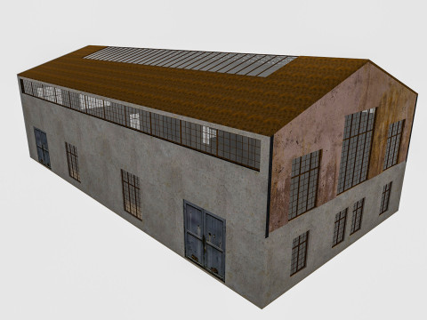Old Warehouse 6 Model 3D