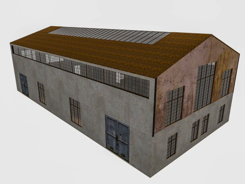 Old Warehouse 6 3D Model