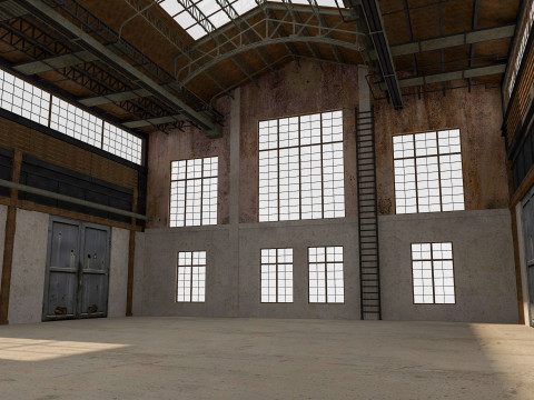 Old Warehouse 6 Model 3D