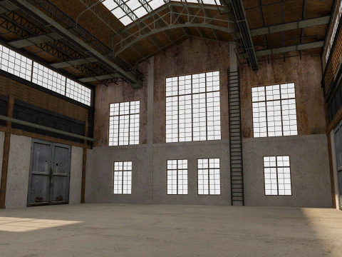 Old Warehouse 6 3D Model