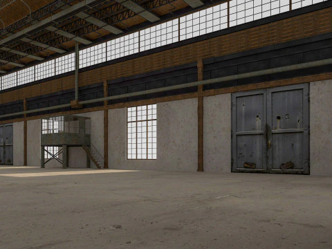 Old Warehouse 6 3D Model