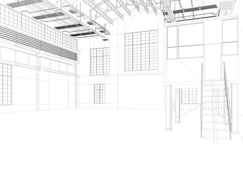 Old Warehouse 6 3D Model
