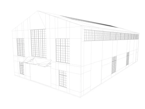 Old Warehouse 6 3D Model
