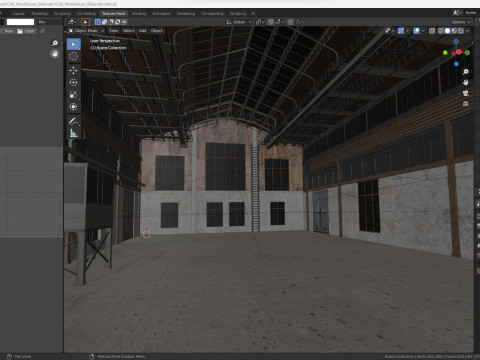 Old Warehouse 6 Model 3D