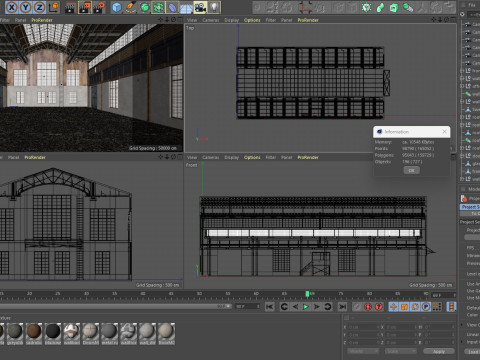 Old Warehouse 6 Model 3D