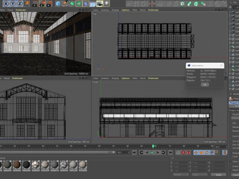 Old Warehouse 6 3D Model