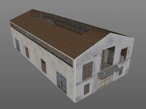 Old Warehouse 6 3D Model