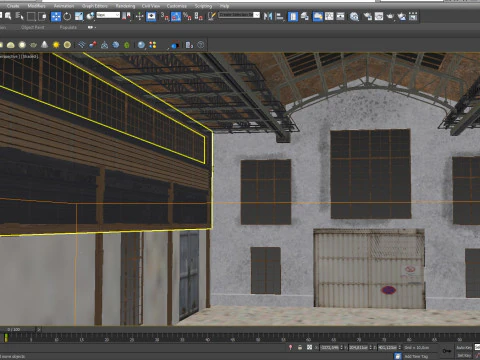 Old Warehouse 6 3D Model