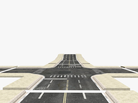 Road Pack Modèle 3D