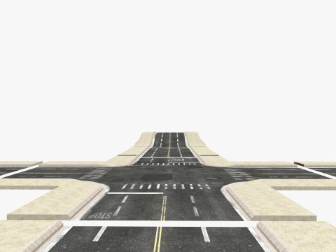 Road Pack 3D Model