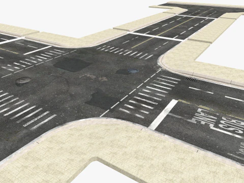 Road Pack 3D Model