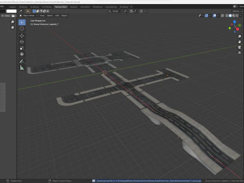 Road Street Collection 2 3D Model