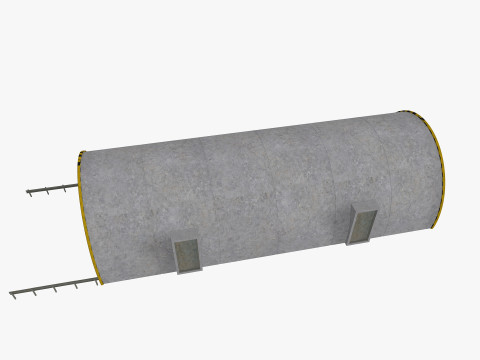 Road Tunnel 3D Model