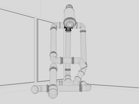 Sad Robot Lamp 3D मॉडल