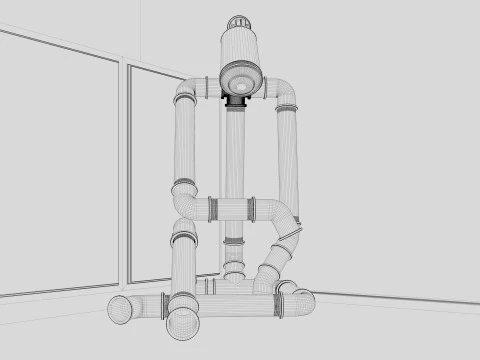 L&acirc;mpada Rob&ocirc; Triste Modelo 3D