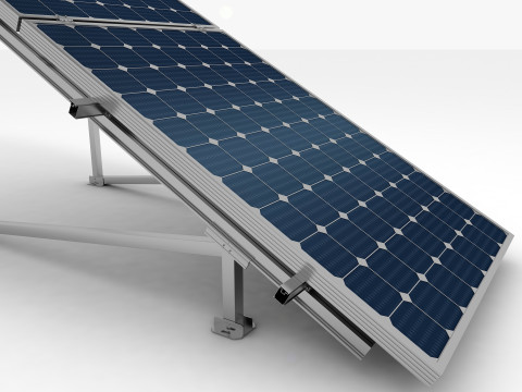 Solar Panel Model 3D