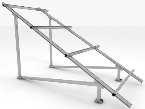 Solar Panel Model 3D