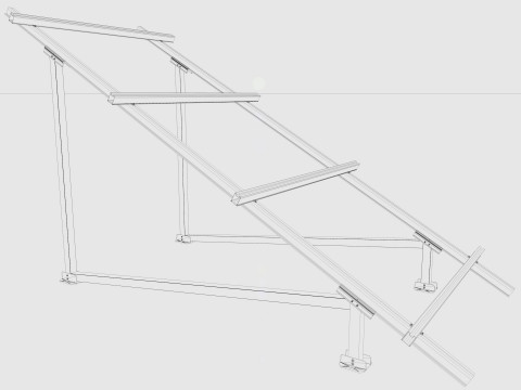 Solar Panel Model 3D