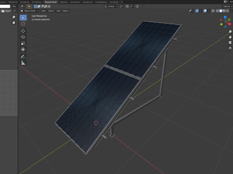 Solar Panel Model 3D