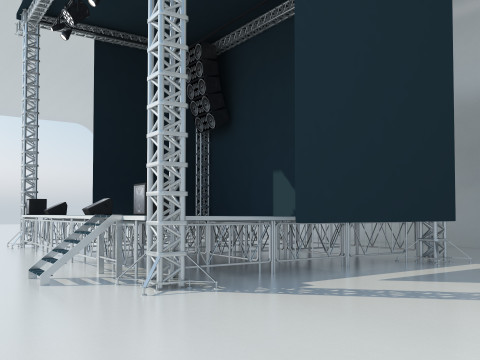 Stage Concert 3D 模型