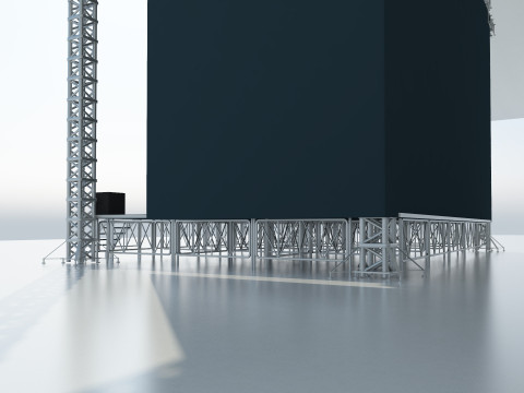 Stage Concert 3D 模型