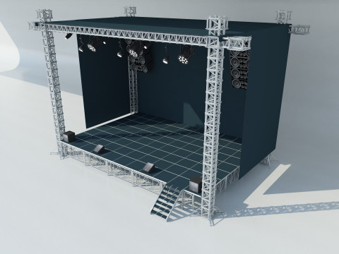 Stage Concert 3D 模型